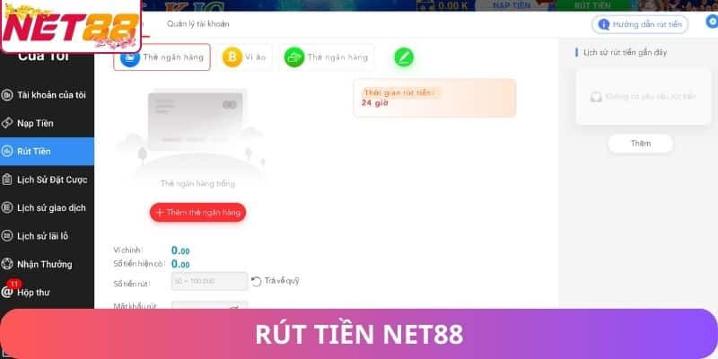 rút tiền Net88