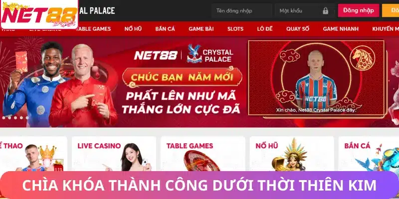 Chìa khoá thành công của Net88 dưới thời Thiên Kim