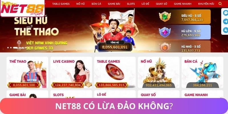 Net88 có lừa đảo không? - Đánh giá Net88 trong ngành game Online Net88 có lừa đảo không