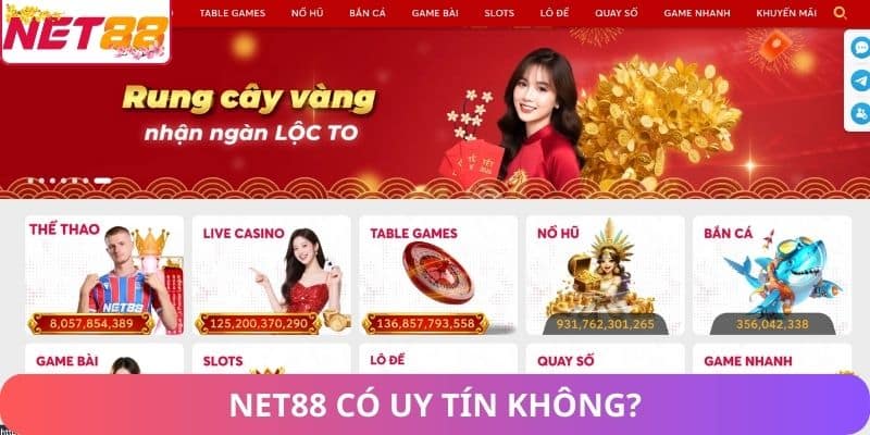 Net88 có uy tín không