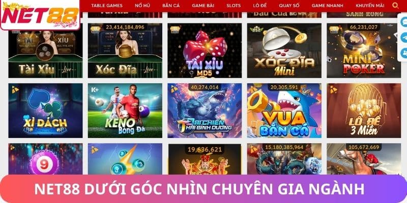 Net88 dưới góc nhìn chuyên gia ngành